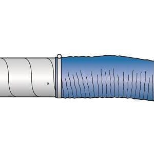 10374374 - Hard Duct Kit 8" for 20' Extension Arm