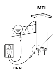 MTI 1000 Ceiling Bracket